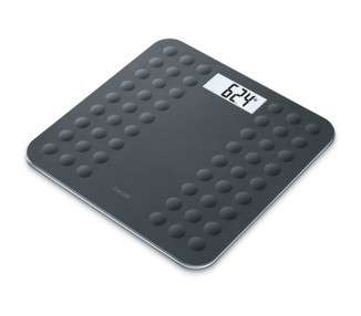 Beurer 756.08 GS 300 Black Glass Scale with Anti-Slip Silicone Surface Timeless Design