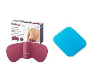 Beurer EM 50 Menstrual Relax for Menstrual Pain and Endometriosis TENS and Heat Function Rechargeable Battery Pink
