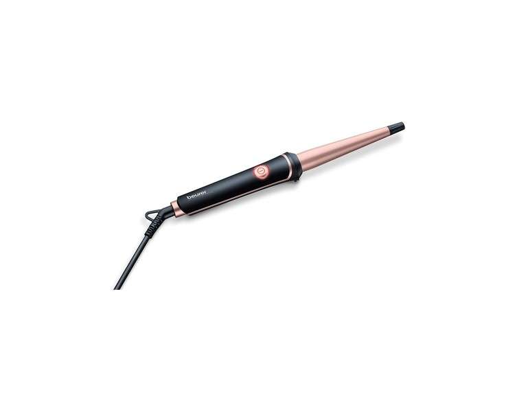 Beurer HT 53 Curling Iron with Heat-Resistant Protective Glove for Styling Natural Curls