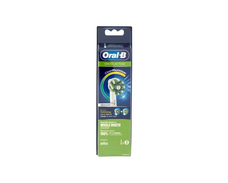 Oral B Cross Action Eb50-3 Replacement 3pcs