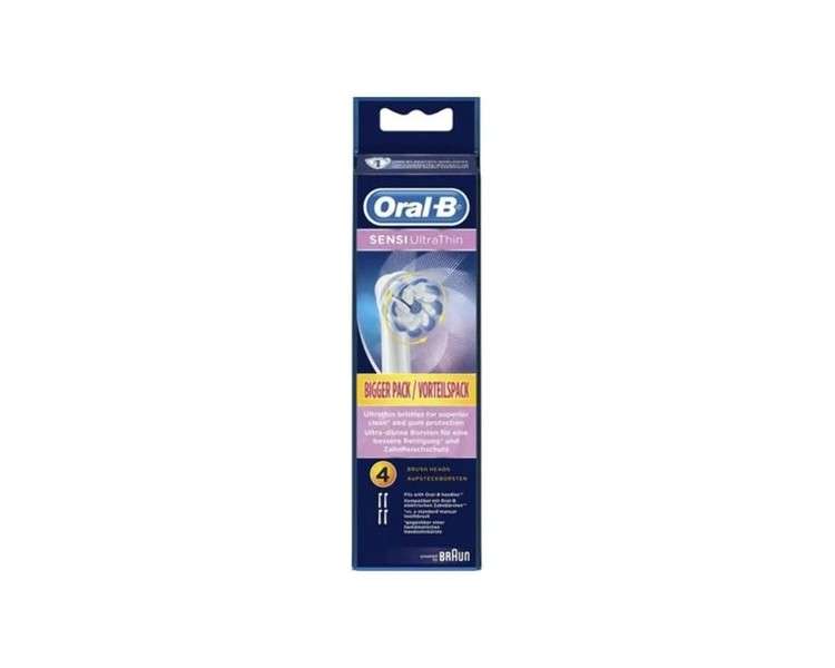 SensiUltraThin by Oral-B Replacement Heads 4 Count
