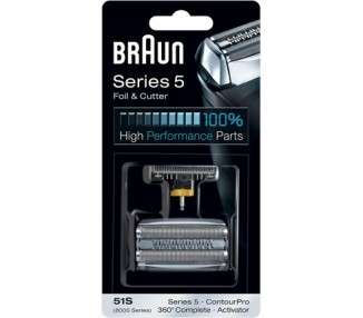 Braun 51S Replacement Foil & Cutter Blades Shaver