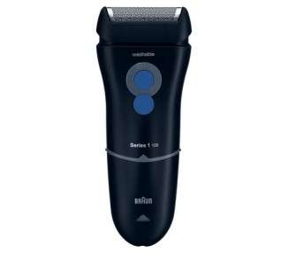 Braun Series 1 Electric Shaver Ideal for First Shave Effective and Convenient Gift Idea 130s-1 Blue Night