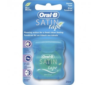 Oral B Dental Tape Satin Mint