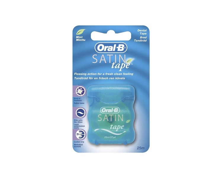 Oral B Dental Tape Satin Mint