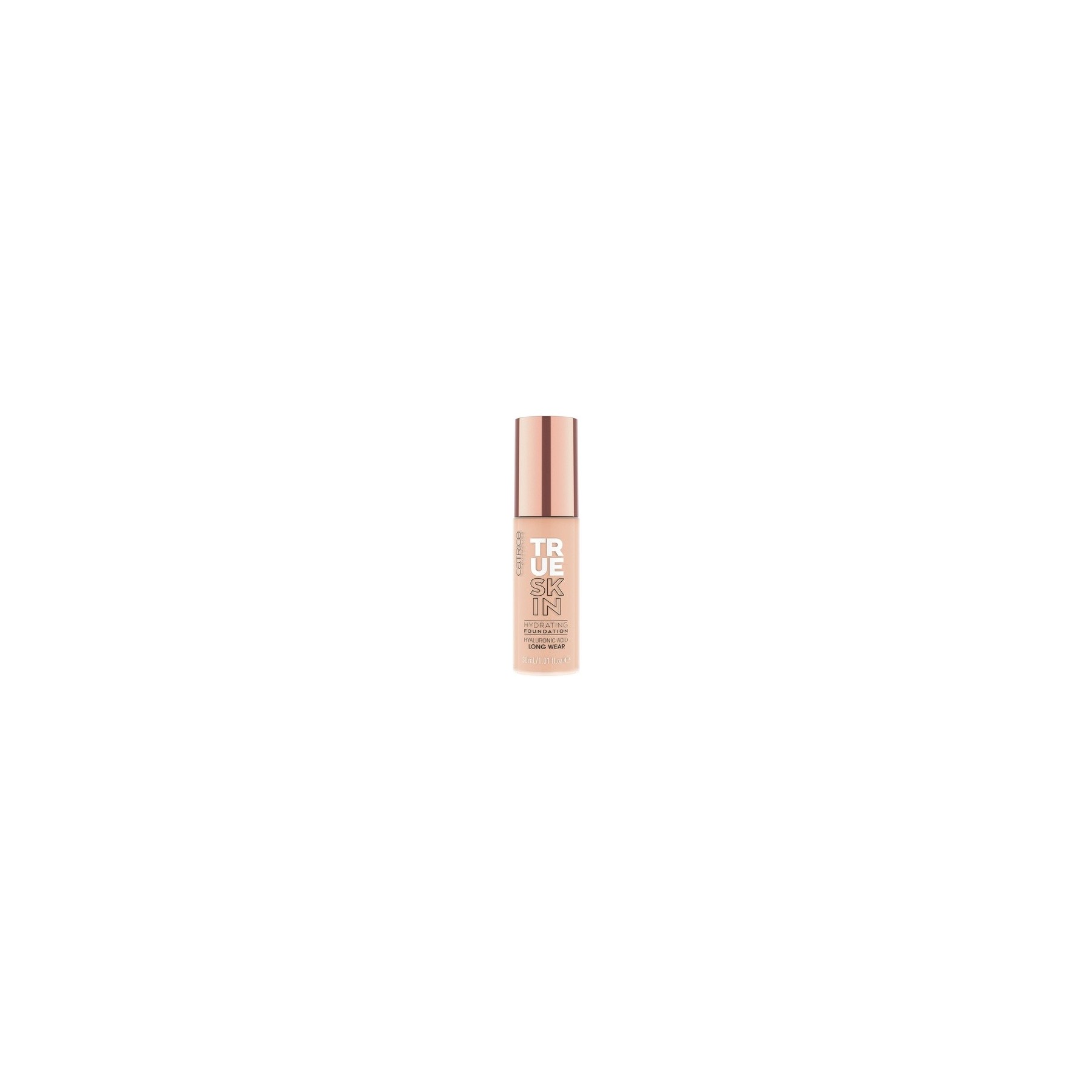 Catrice True Skin Hydrating Foundation with Hyaluronic Acid 30ml 010 Cool Cashmere - Nude Mattifying Long Lasting Vegan Makeup