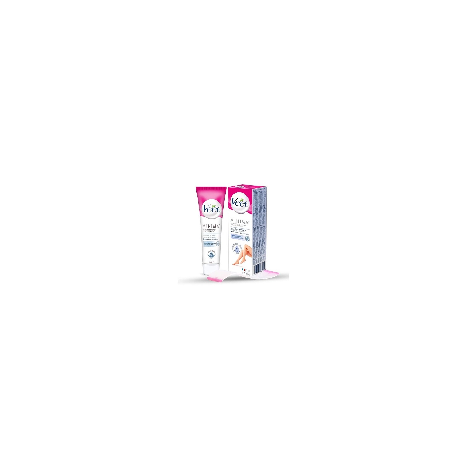Veet Hair Removal Cream for Sensitive Skin with Silk & Fresh Technology 100ml