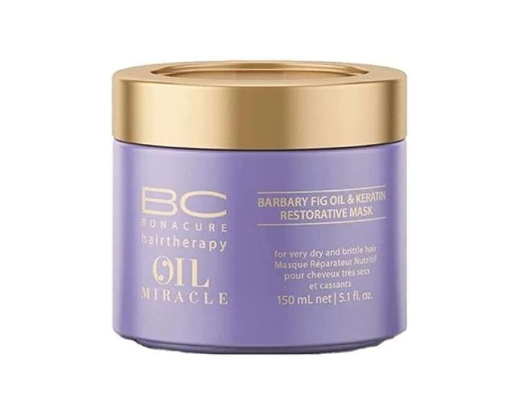 BC Miracle Barbary Fig Oil & Keratin Restorative Mask (For Very Dry and Brittle Hair) 150ml