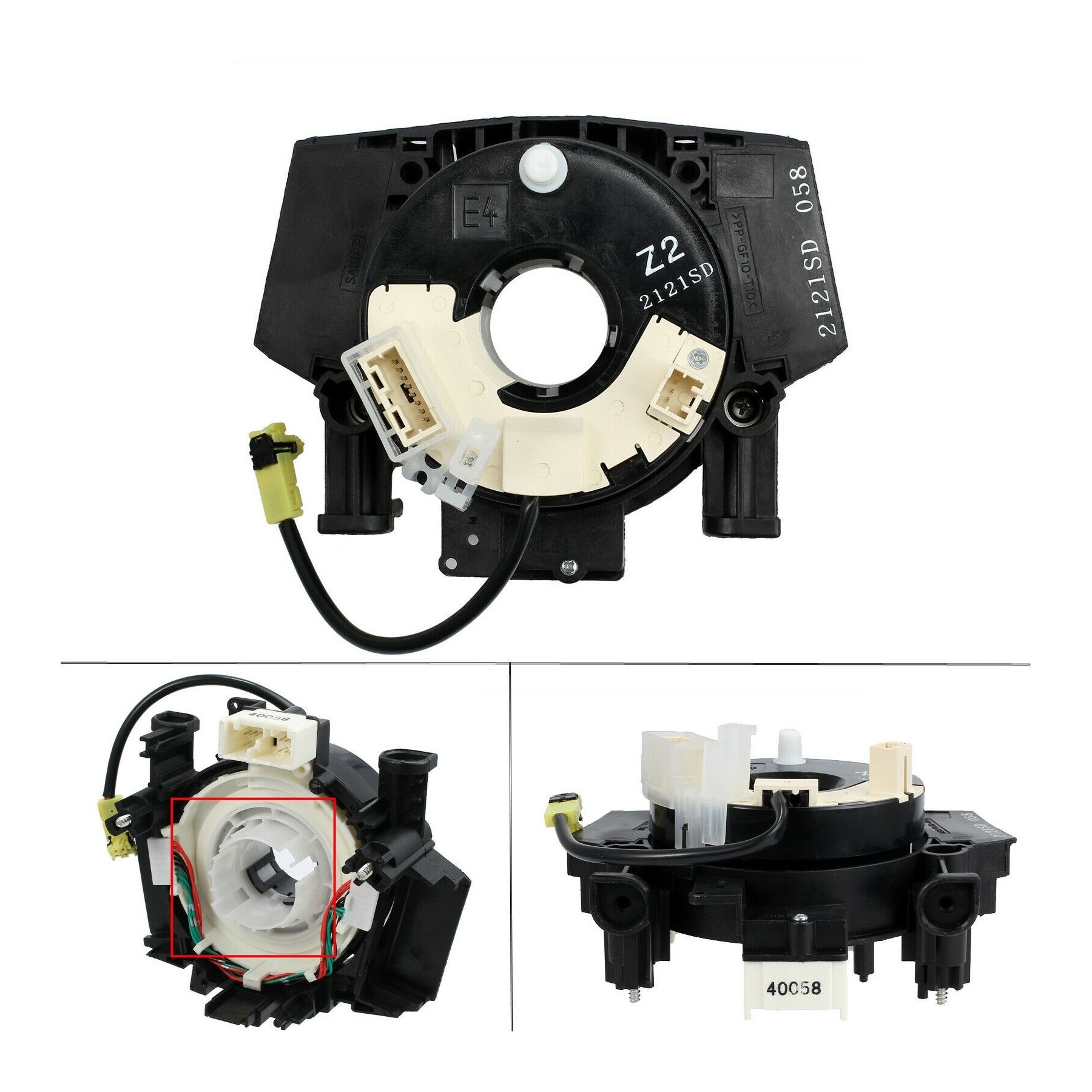 Anillo Airbag B5567-BH00A Nissan Qashqai Note J10 25560-5X21A