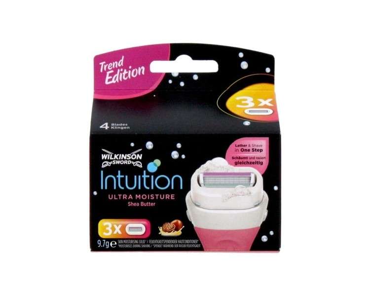 Wilkinson Sword Intuition Blades 3 Inches Ultra Moisture