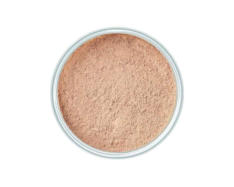 ARTDECO Mineral Powder Foundation Protective Loose Powder Compact for Smooth Matte Finish 15g - Natural Beige