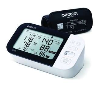OMRON M7 Intelli IT Upper Arm Blood Pressure Monitor with IntelliWrap Cuff 22-42cm and Intellisense Technology - White