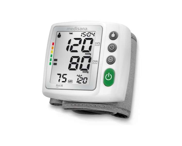 Medisana BW 315 Wrist Blood Pressure Monitor with Memory Function and Irregular Heartbeat Indicator