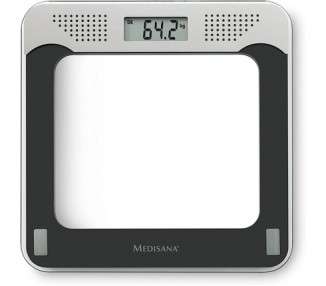 Medisana PS 425 Talking Bathroom Scale with Glass Surface up to 180kg