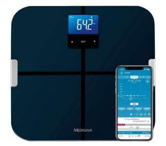 Medisana BS 440 Connect Digital Body Analysis Scale with Body Fat Analysis App - Standard Edition