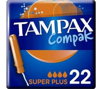 Tampax Compak Super Plus Tampons with Applicator