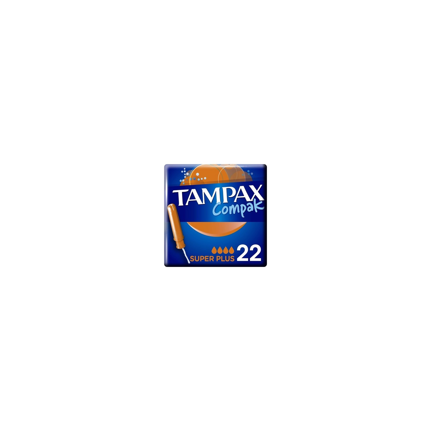 Tampax Compak Super Plus Tampons with Applicator