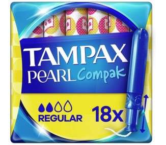 Tampax Pearl Regular Tampons with Applicator
