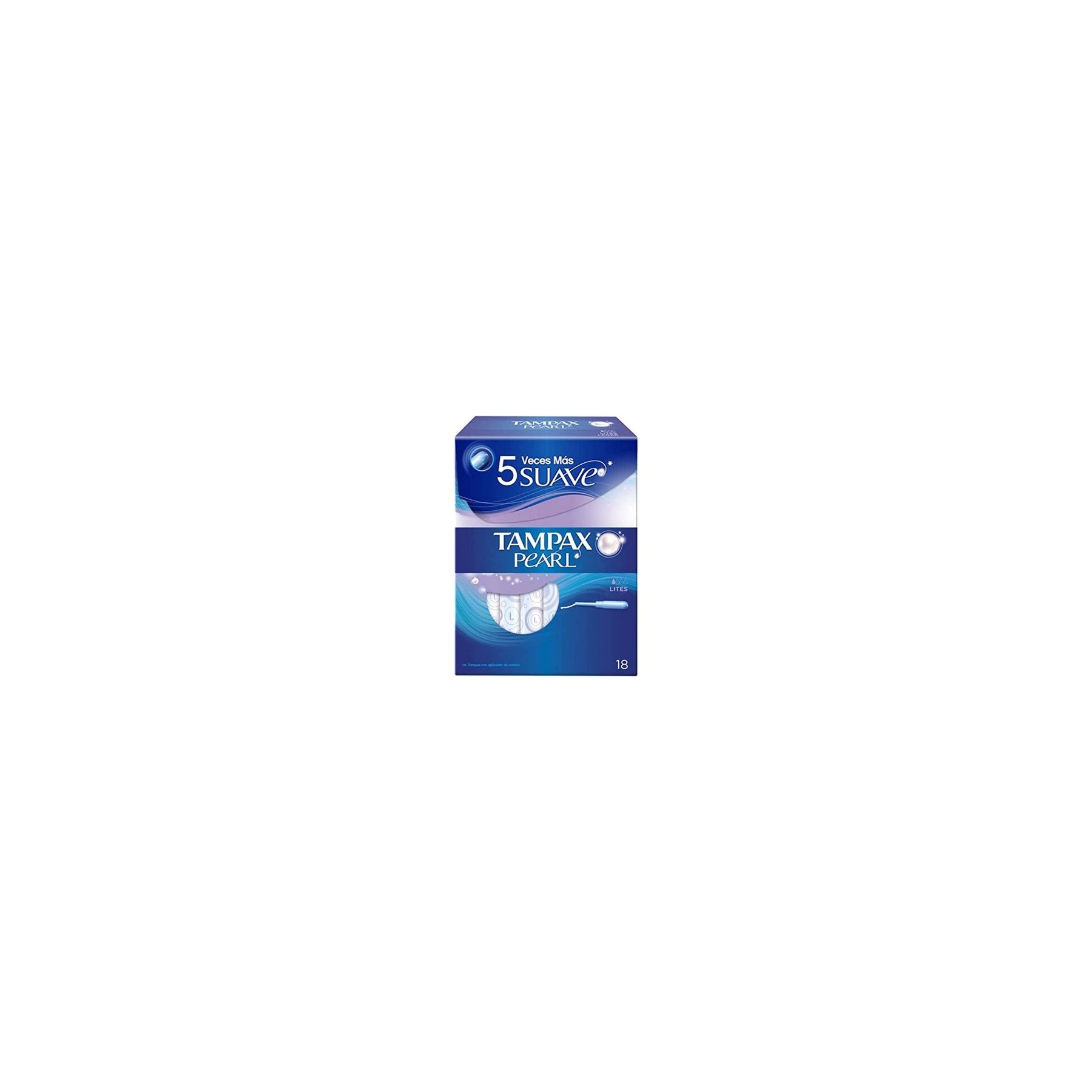 Tampax Pearl Lites Tampons 18 Units