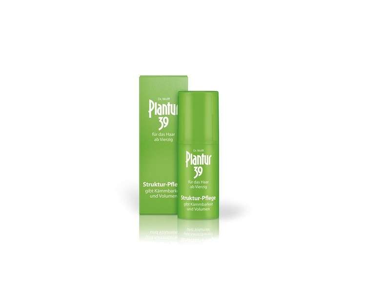 Plantur 39 Structure Care 30ml - Adds Volume and Strength to Hair