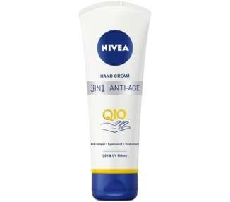 Nivea Hand Cream 3-in-1 Q10 Anti Age 100g