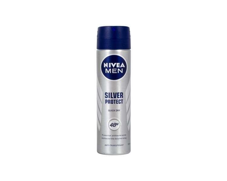 Nivea Spray Deodorant Silver Protect Dynamic Power 150g