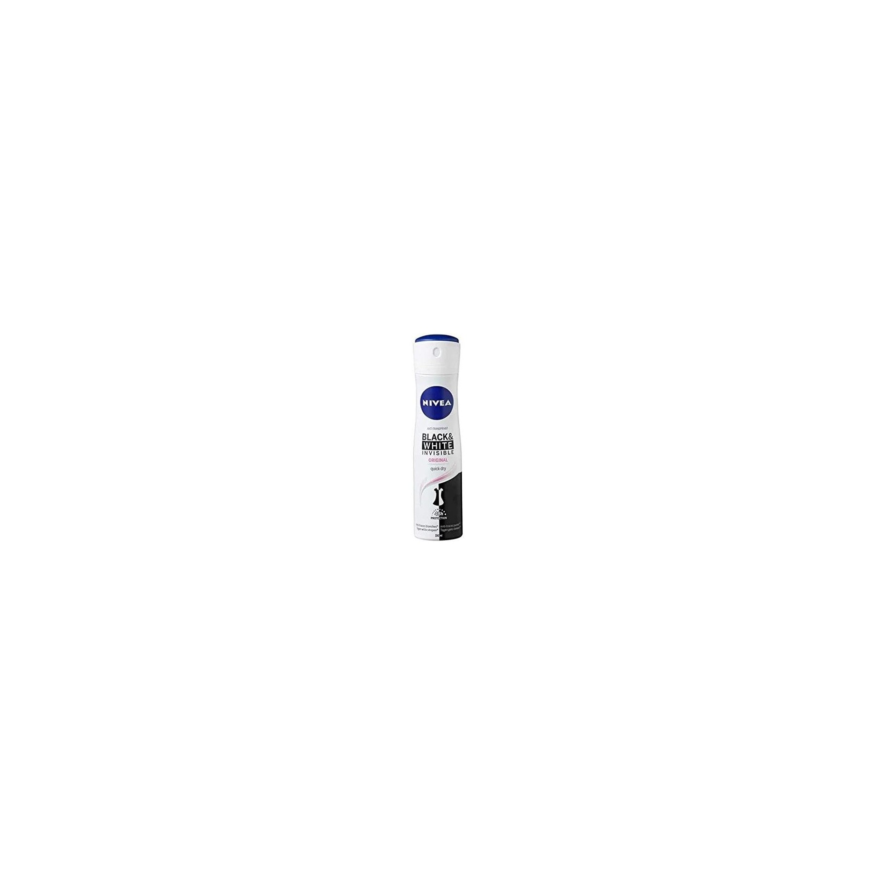 Nivea Invisible Deodorant Spray For Black and White Clear 150g