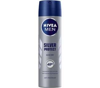 Nivea Men Silver Protect Antyperspirant Spray 150ml