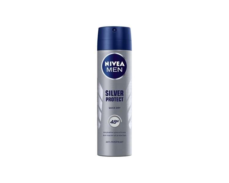 Nivea Men Silver Protect Antyperspirant Spray 150ml