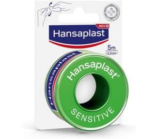 Hansaplast Sensitive Fixing Plaster 5m x 2.5cm