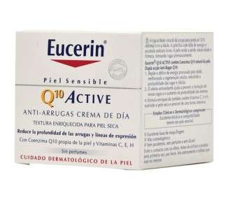 Eucerin Day Cream Q10 Active For Dry Skin 50ml
