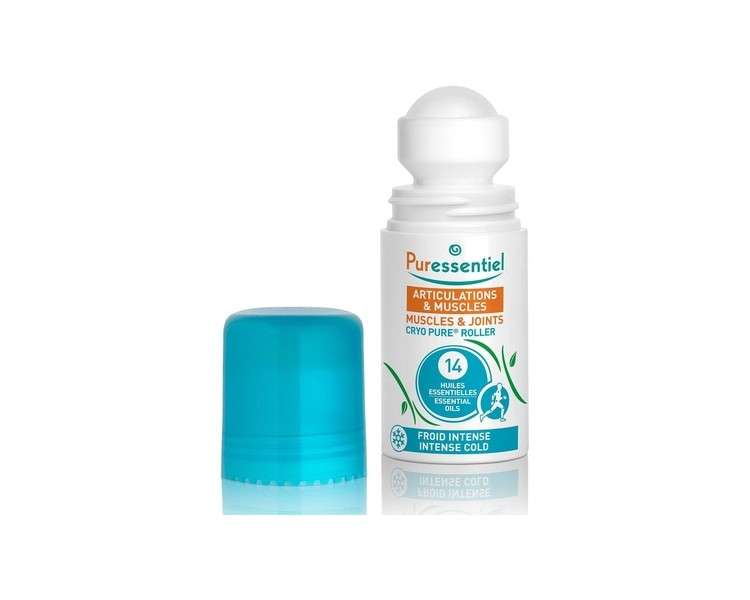 Puressentiel Cryo Pure Roller with 14 Essential Oils 75ml
