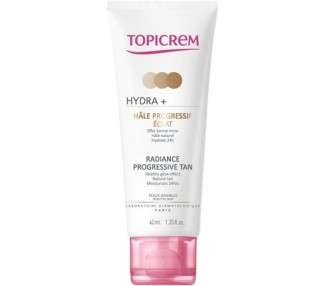 Topicrem Hydra+ Radiance Progressive Tan 40ml