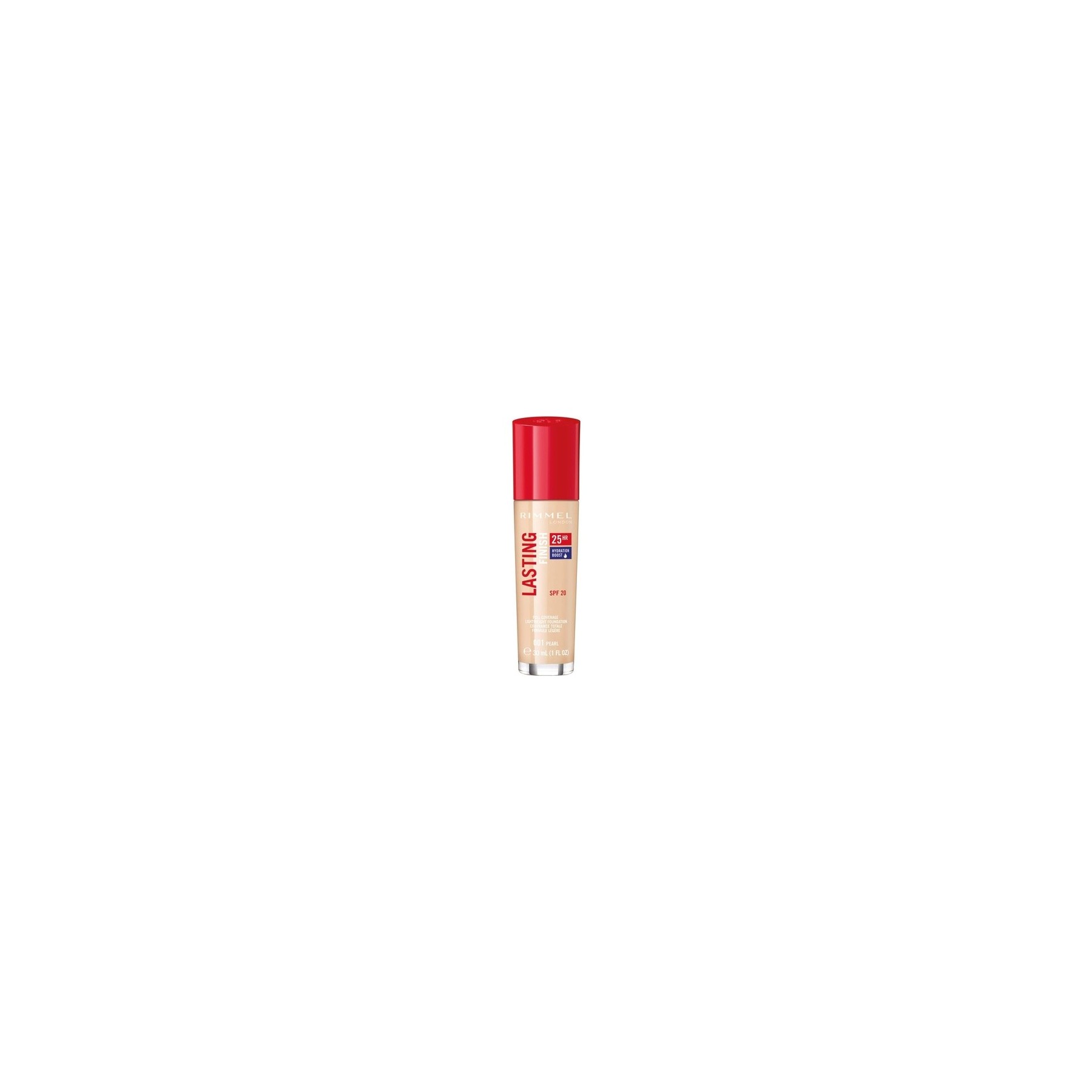 Rimmel Lasting Finish 25 Hour Full Coverage Moisturizing Foundation 001 Pearl 30ml