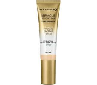 Max Factor Miracle Touch Second Skin 01 Fair 30ml