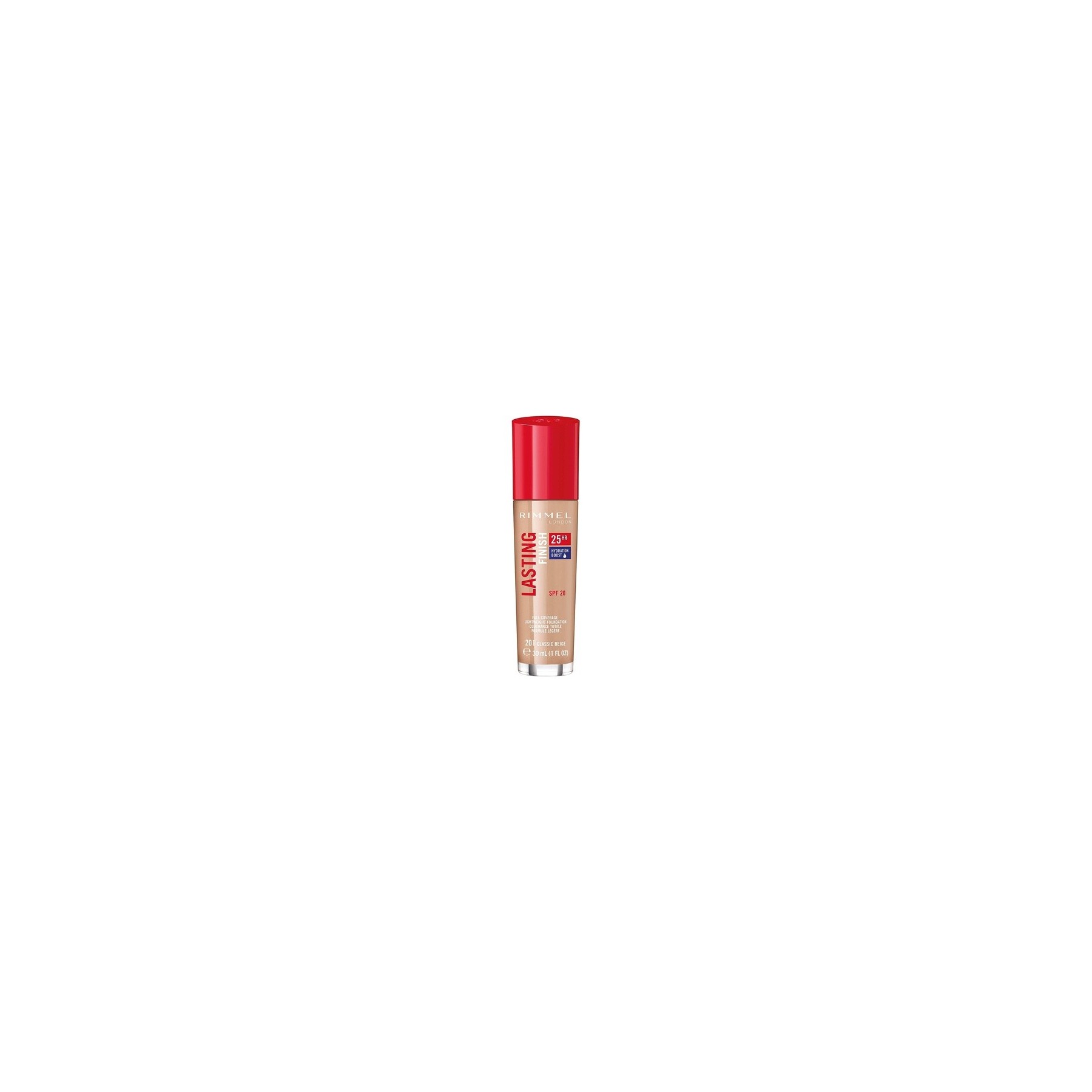 Rimmel Lasting Finish 25 Hour Foundation Classic Beige 201 Classic Beige