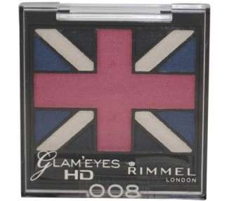 Rimmel Glam' Eyes HD Quad Eye Shadow Palette True Union Jack .14oz