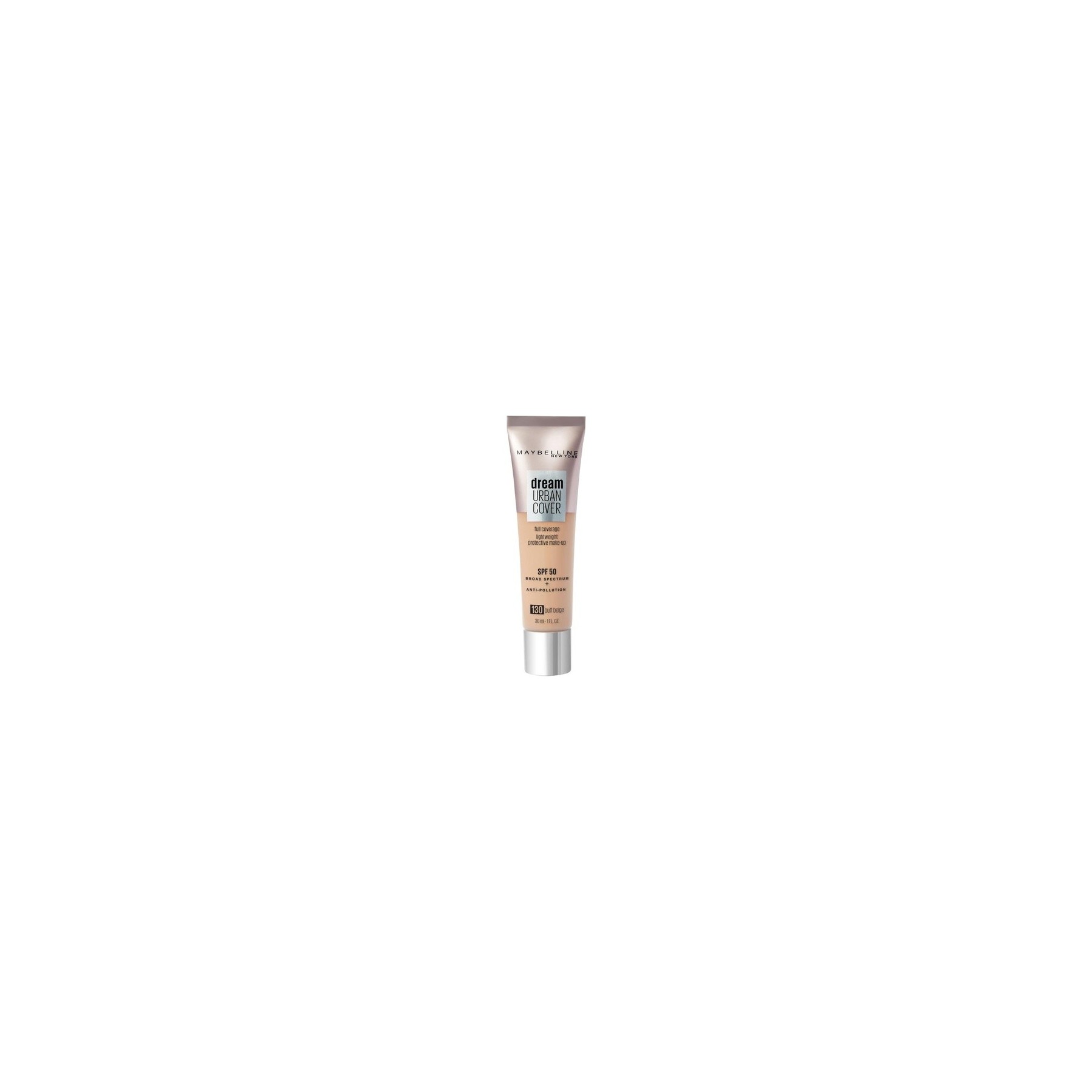 Maybelline Dream Urban Cover All-In-One Protective Makeup 130 Buff Beige 30ml