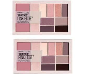 Maybelline Eyeshadow Palette the City Kits Pink Edge 15g