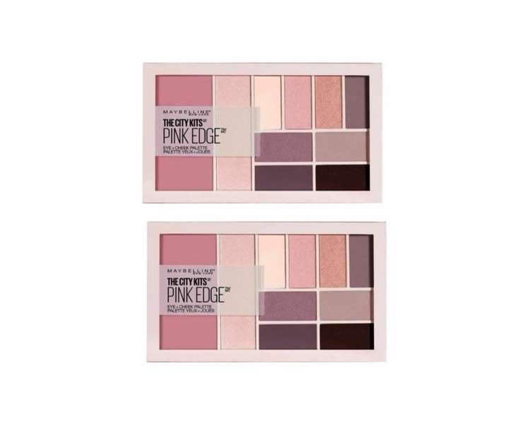 Maybelline Eyeshadow Palette the City Kits Pink Edge 15g