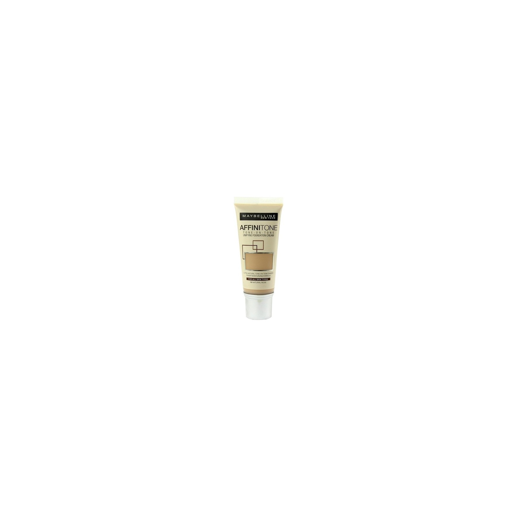 Maybelline Affinitone Unifying Foundation Cream 30ml 18 Natural Rose