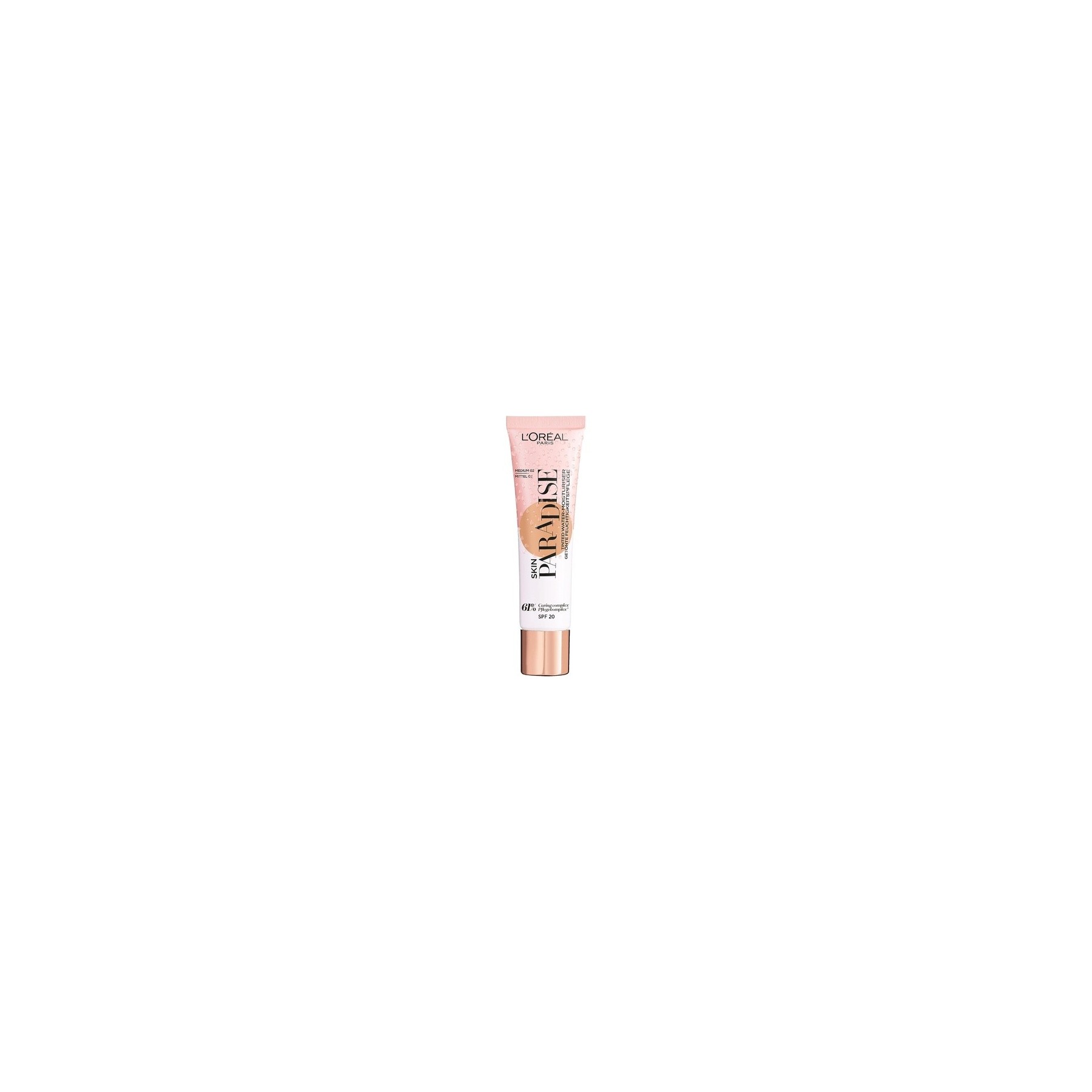 L'Oréal Paris Skin Paradise Tinted Moisturizer Fluid Medium 02 30ml