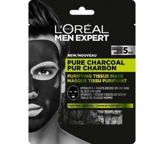 L'Oreal Black Face Mask 30g