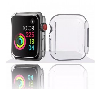 Funda Silicona Transparente para Reloj Apple Watch Series 4 44MM