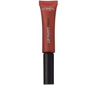 L'Oreal Infallible Nudist Matte Lip Paint 213 Stripped Brown