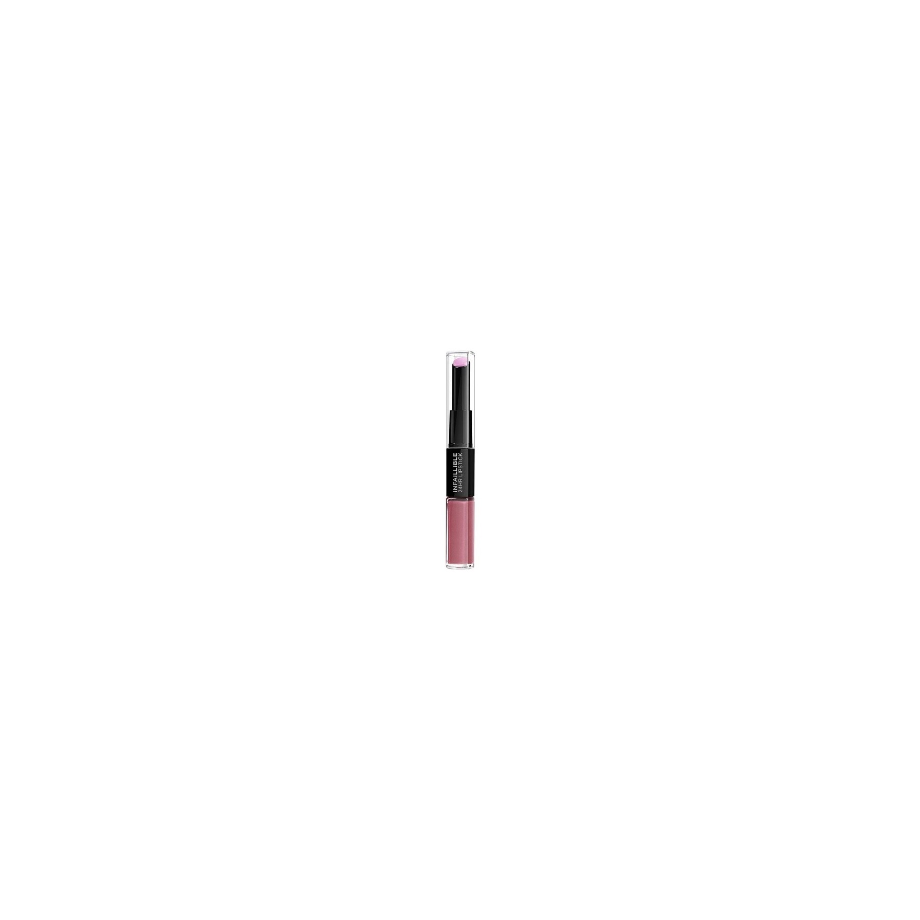 L'Oreal Paris Infallible Lipstick 214 Raspberry for Life 24 Hour Liquid Lipstick with Moisturizing Lip Care Balm 6ml