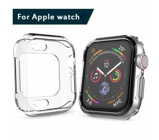 Funda Silicona Transparente Para Reloj Apple Watch Series 4 44Mm