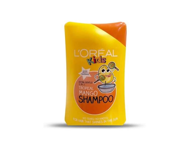 L'Oreal Kids Extra Gentle 2-In-1 Tropical Mango Shampoo 250ml