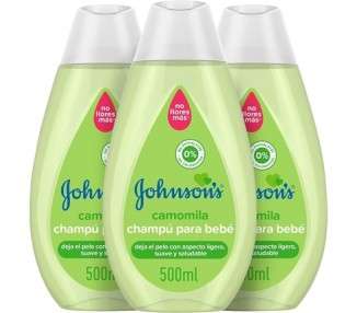 Johnson's Baby Camomile Shampoo 500ml