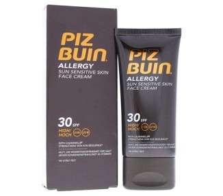 Piz Buin Allergy Face Cream SPF 30 1.7 Ounce